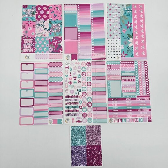 Planner Sticker De-Stash - 2 Sets - 17 Pieces - Picture 10 of 13